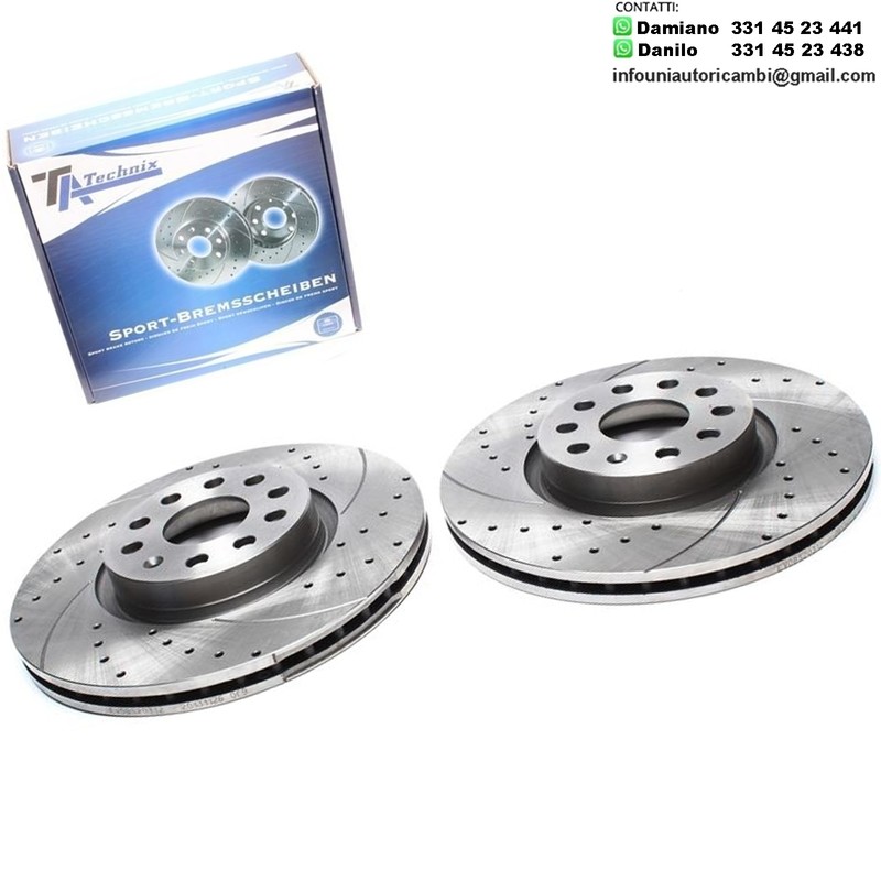 2 DISCHI ANTERIORI AUTOVENTILATI 312x25   AUDI A1 A3 Q3 TT SEAT Alhambra Altea Ateca Leon SKODA Octavia Superb Yeti VW Beetle Caddy CC Eos Golf Plus Golf V Golf Cabriolet Jetta Passat Scirocco Shara