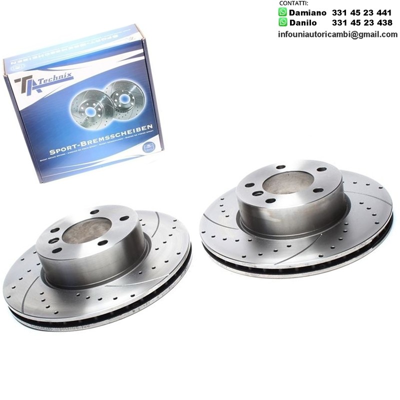 2X Dischi Sportivi Anteriori BMW Serie 1 / Serie 1 Coupe / Serie 3 / Serie 3 Coupe / Serie 3 Touring / Z4