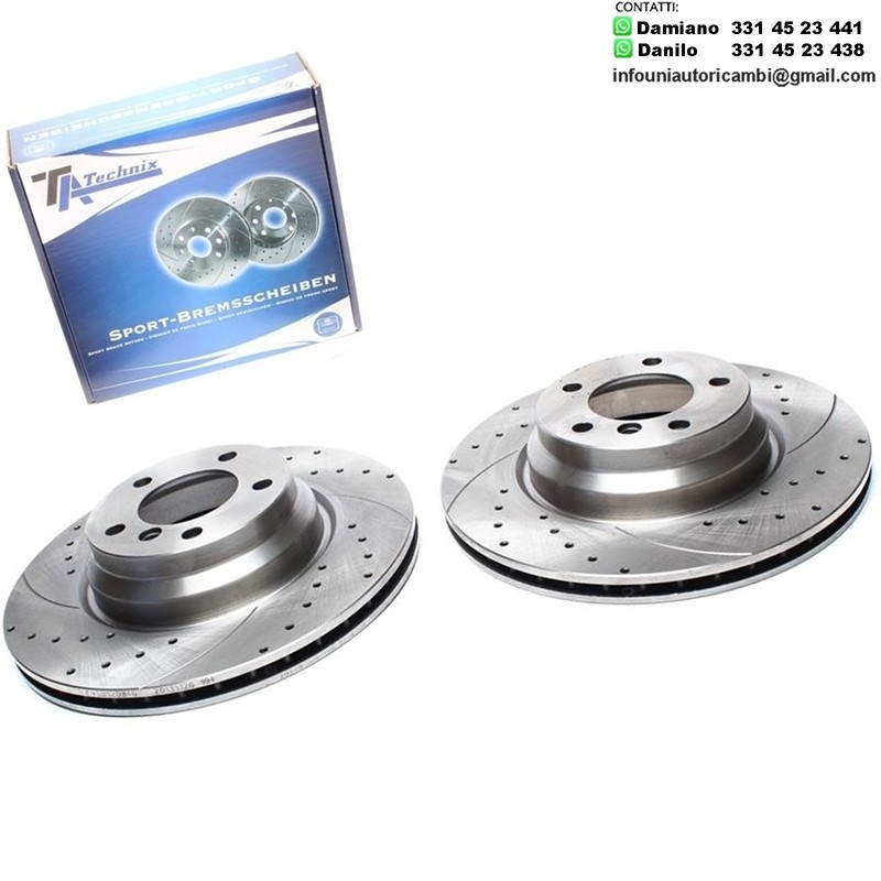 2X Dischi Sportivi Anteriori BMW Series 1 / Coupe / Series 3 / Cabriolet / Coupe / Touring / X1