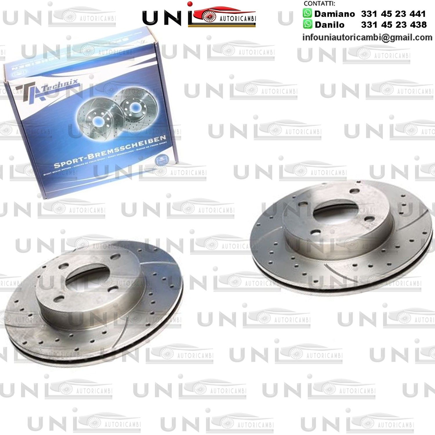 2X Dischi Sportivi Anteriori Nissan Micra II