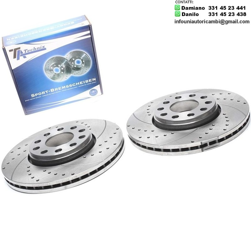 2X Dischi Sportivi Anteriori Skoda Superb / VW Passat / Passat Estate