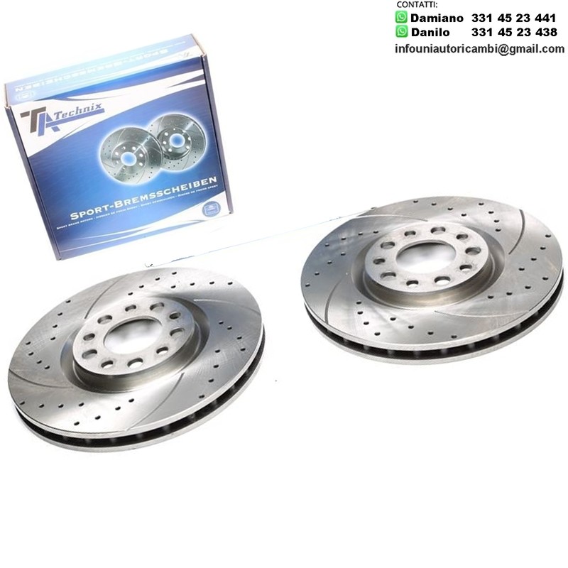 2X Dischi Sportivi Anteriori Alfa Romeo 159 / 159 Sportswagon / Brera / Giulietta / Spider