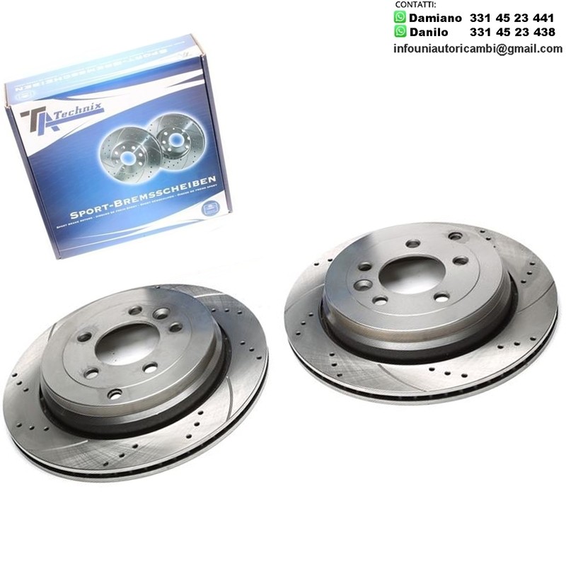 2X Dischi Sportivi Posteriori Land Rover Discovery III / Discovery IV / Range Rover Sport