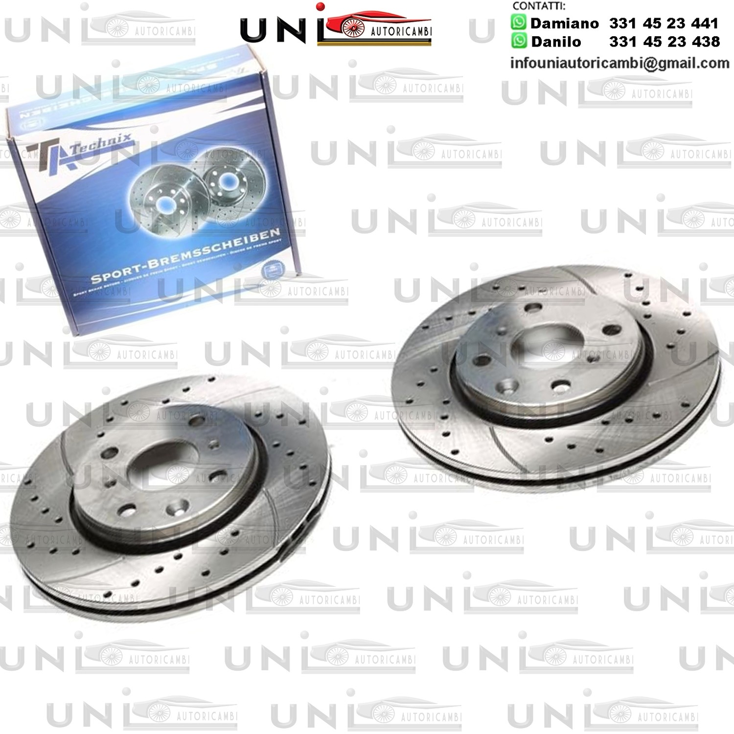 2X Dischi Sportivi Anteriori Citroën C1 / C1 II / Peugeot 107 / 108 / Toyota Aygo