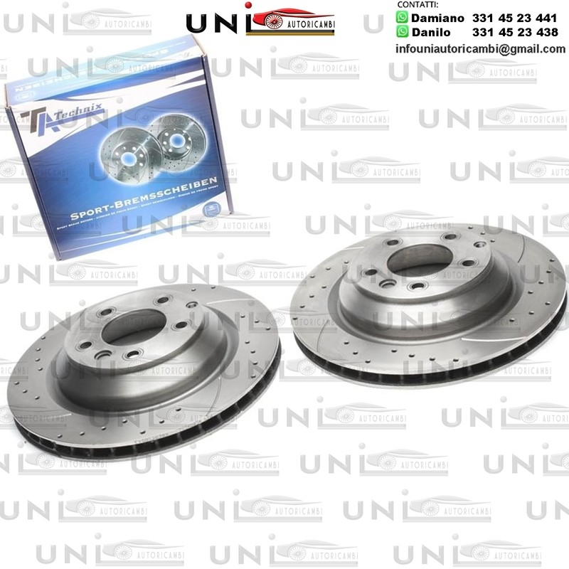 2X Dischi Sportivi Posteriori Audi Q7 / Porsche Cayenne / VW Touareg