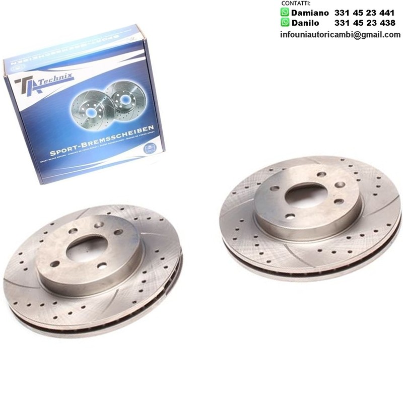 2X Dischi Sportivi Anteriori Daewoo Leganza