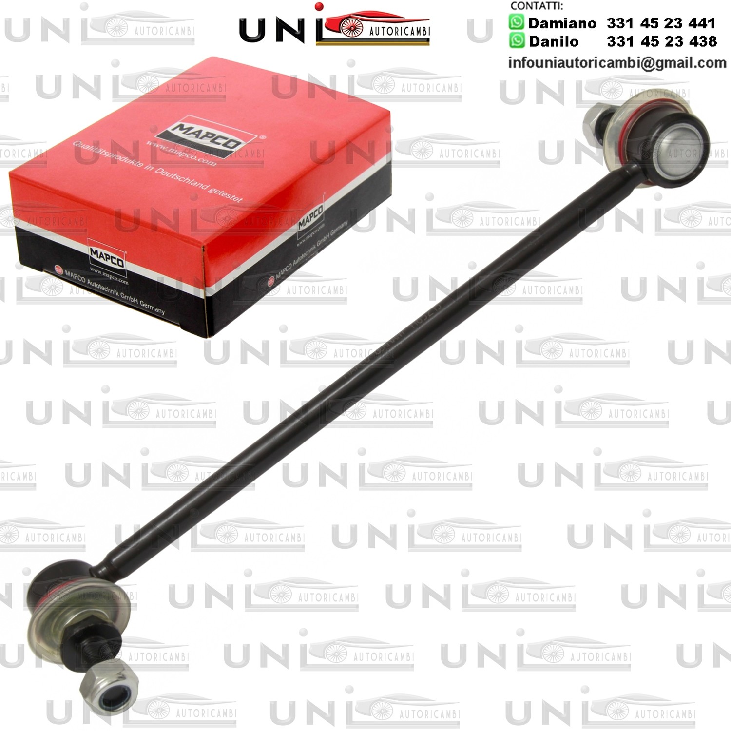 Asta Puntone Assale Anteriore Destra Rinforzata Nissan​ Murano II / Nissan Qashqai / Nissan​ X-Trail / Renault Koleos da 2007