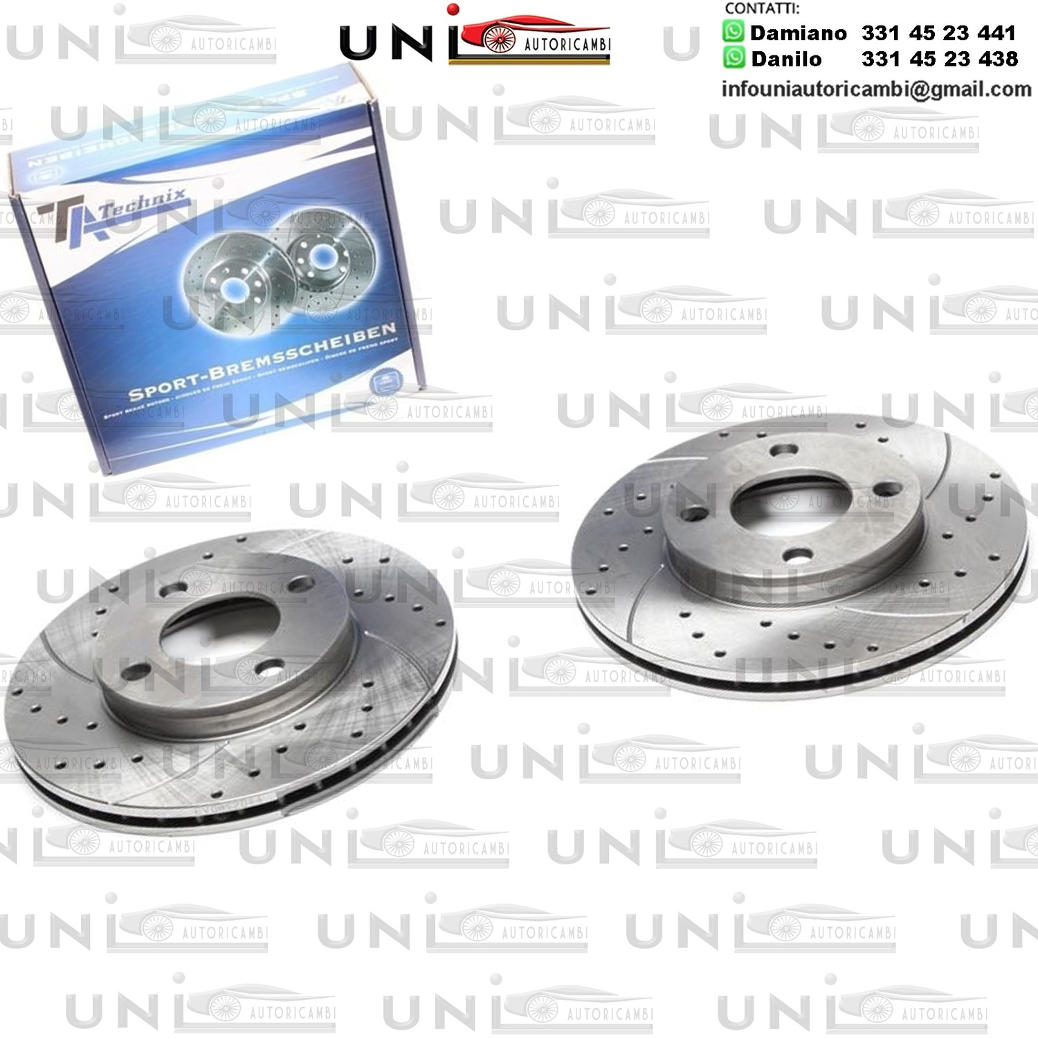 2X Dischi Sportivi Anteriori Audi 80 / 90 / Coupe / Quattro