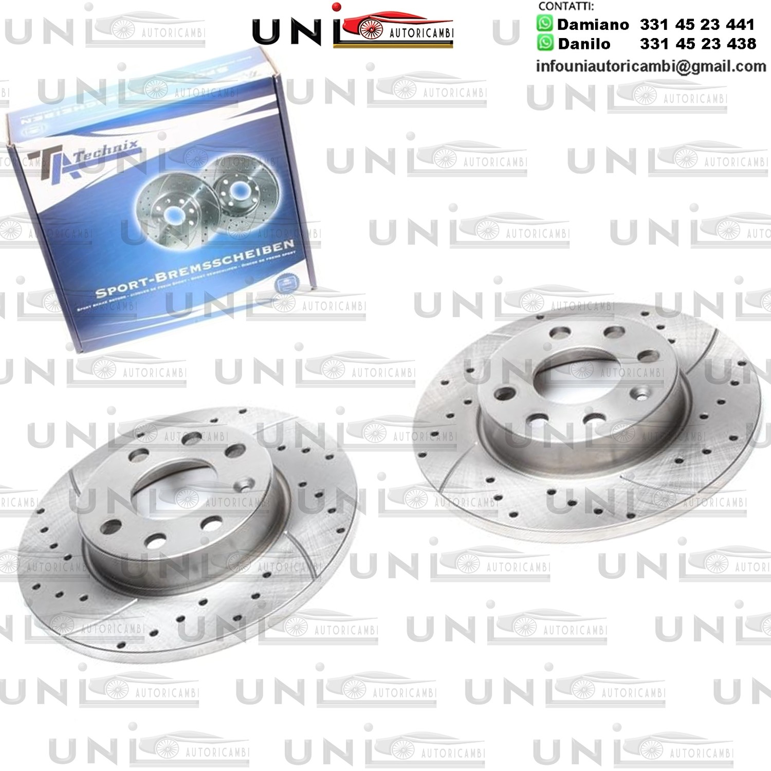 2X Dischi Sportivi Anteriori BMW Series 5 / Series 7