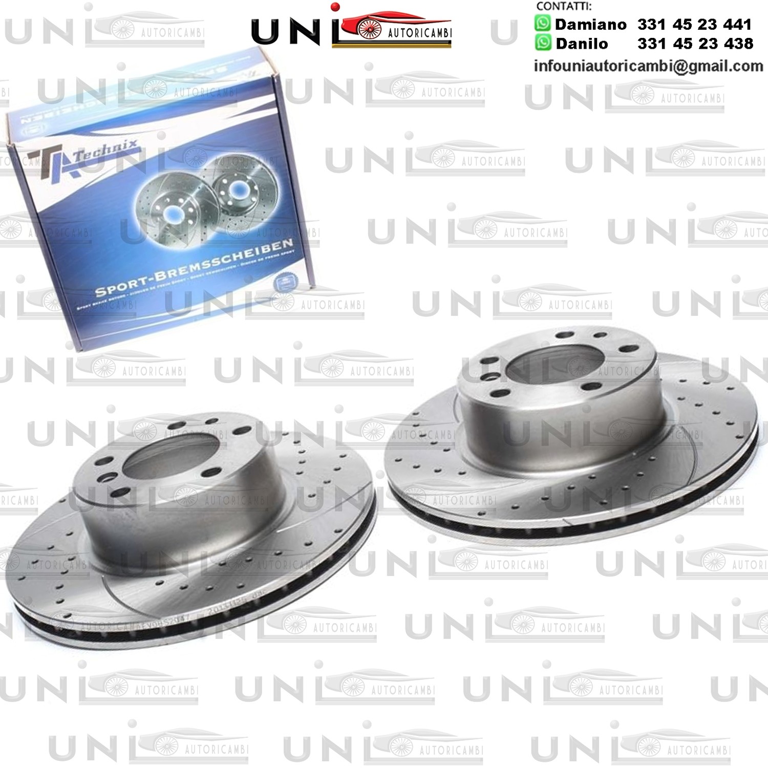 2X Dischi Sportivi Anteriori BMW  Serie 5 / Serie 5 Touring / Serie 7