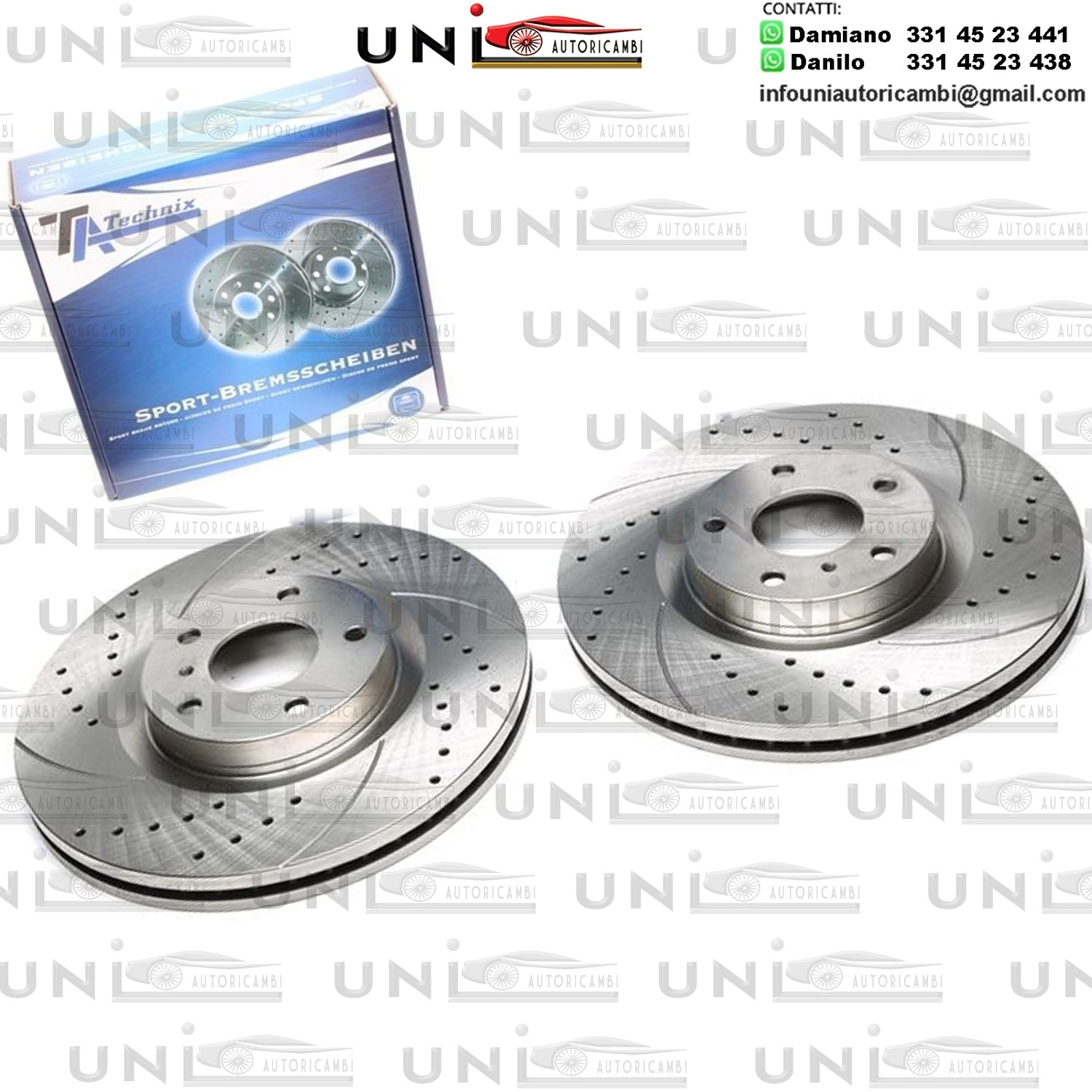 2X Dischi Sportivi Anteriori Infiniti G Saloon / Nissan Murano I / Murano II