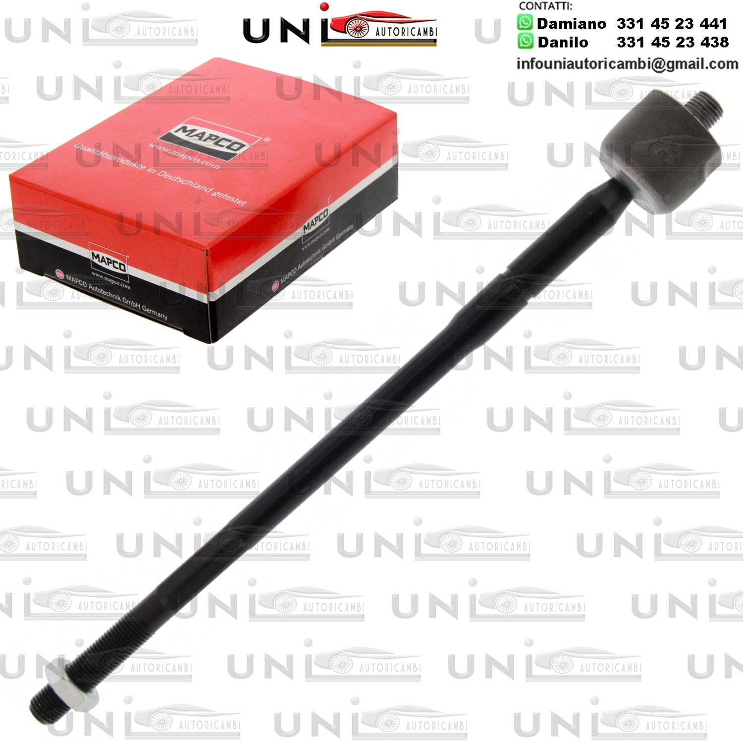 Giunto assiale Assale anteriore bilaterale Rinforzato CITROEN C-CROSSER / MITSUBISHI LANCER VIII / PEUGEOT 4007 1.5-3.0 11.06-