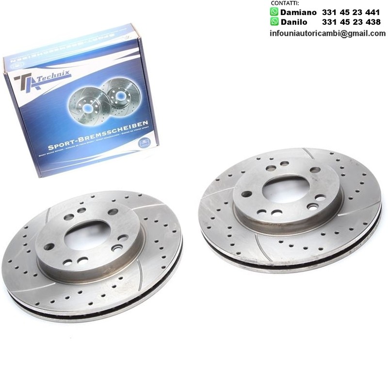 2X Dischi Sportivi Anteriori Mercedes-Benz 190 (W201)