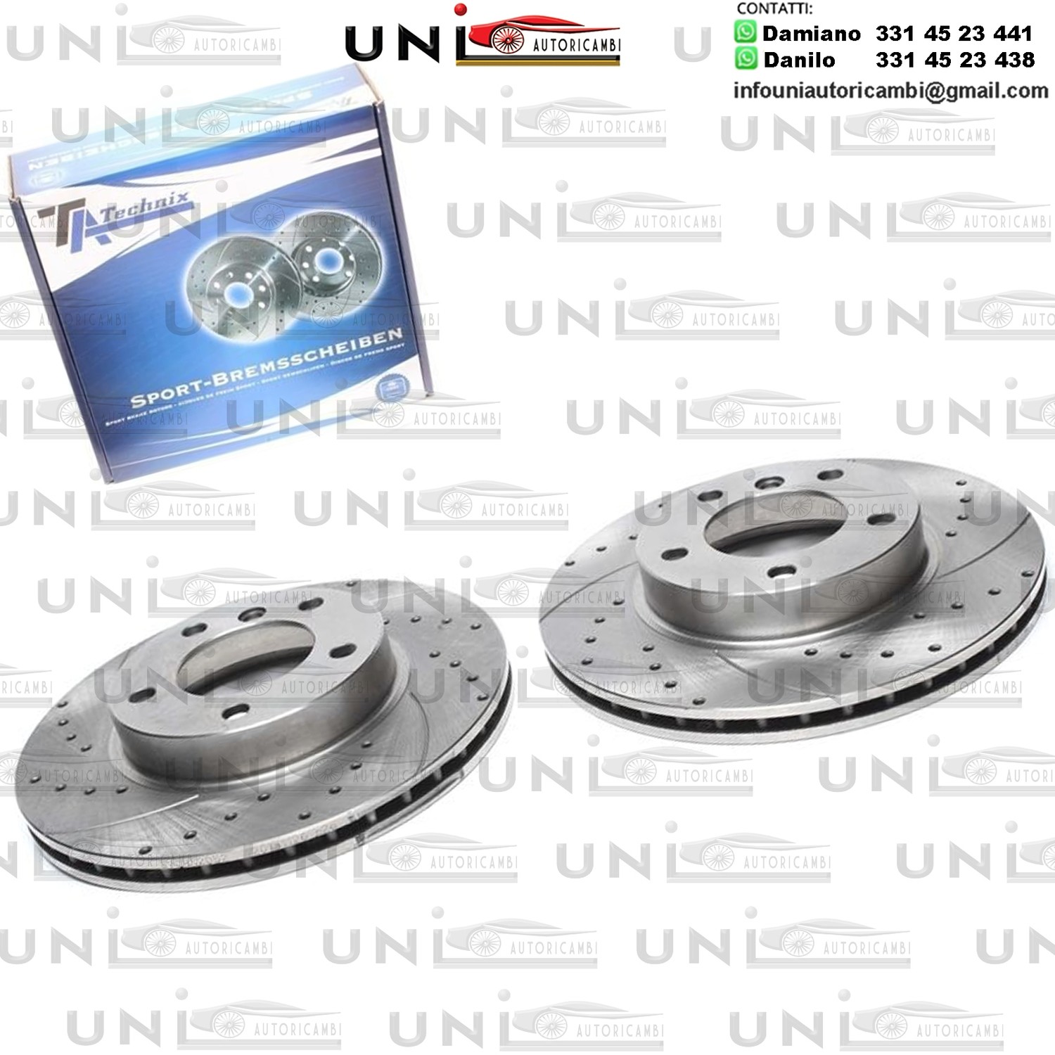 2X Dischi Sportivi Anteriori BMW Serie 3 / Cabriolet / Compact / Coupe / Touring / Z3
