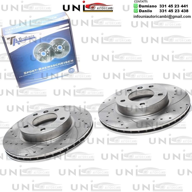 2X Dischi Sportivi Anteriori BMW Serie 3 / Cabriolet / Compact / Coupe / Touring / Z3