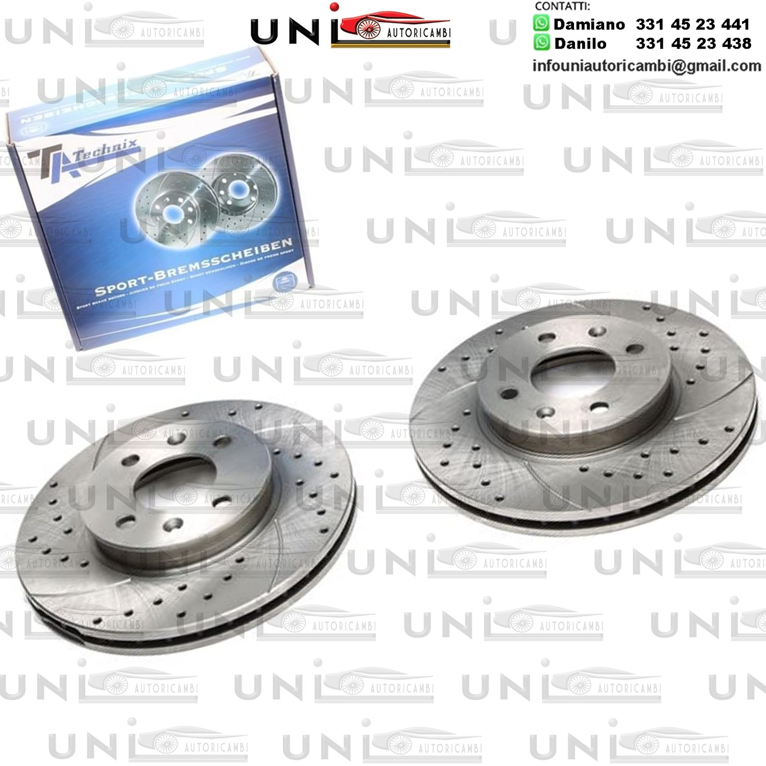 2X Dischi Sportivi Anteriori Hyundai Accent III / Accent III Saloon / i20 / Kia Rio II / Rio III