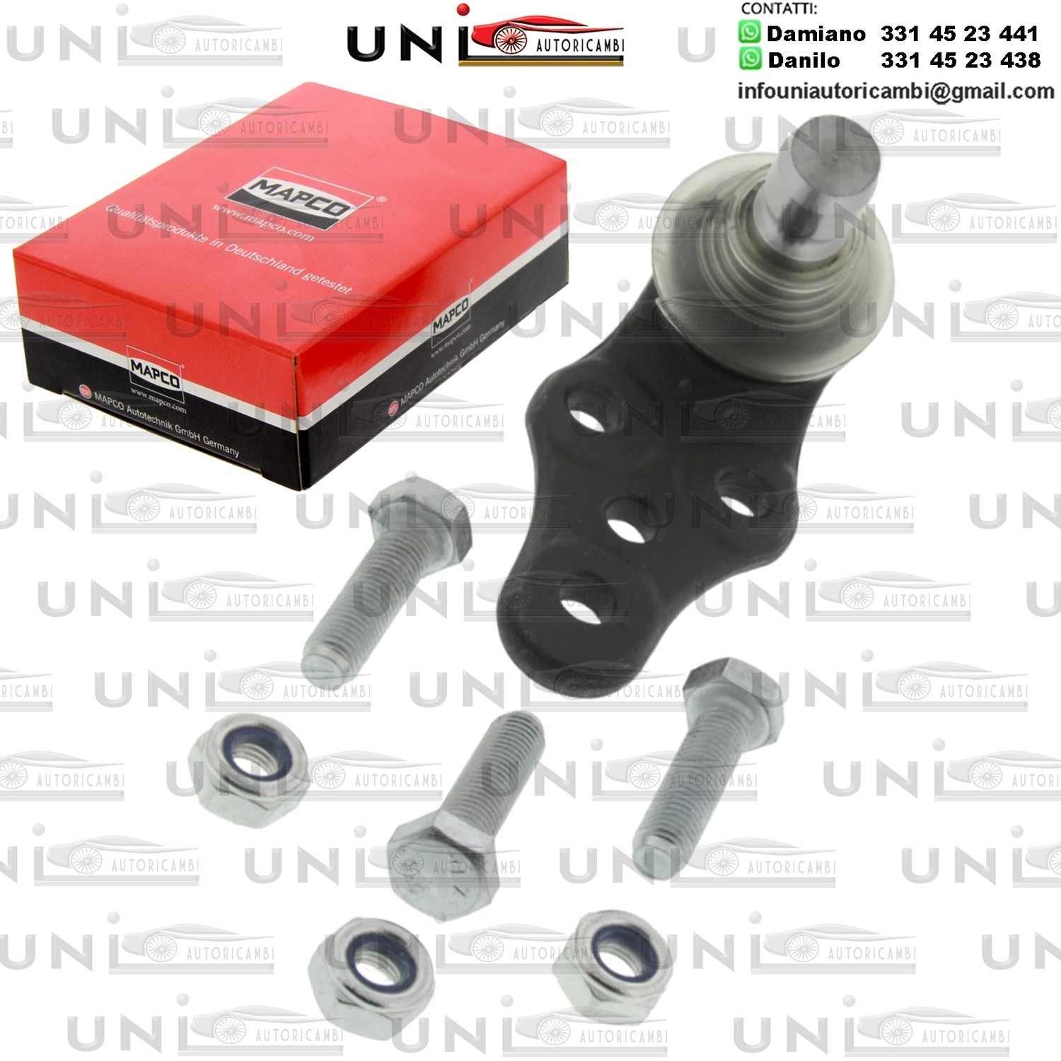 Giunto di supporto / guida Assale anteriore bilaterale Rinforzato CHEVROLET LACETTI / DAEWOO NUBIRA 1.4-2.0D 07.03-