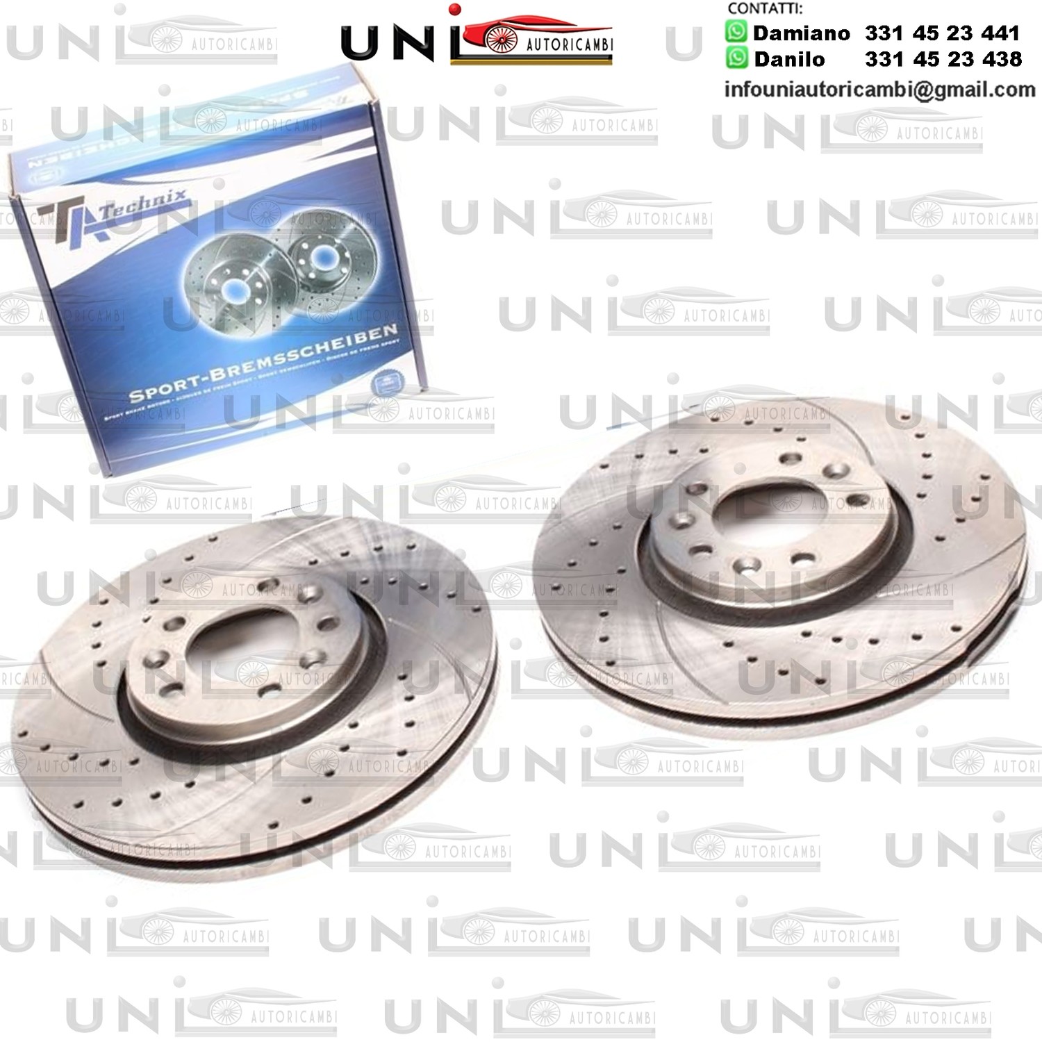 2X Dischi Sportivi Anteriori Citroën C5 III / Jumpy / Fiat Scudo / Peugeot 407 / Coupe / Expert