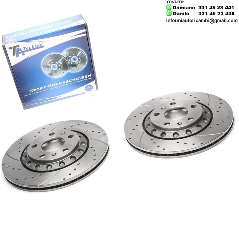 2X Dischi Sportivi Posteriori Audi A8 / Volkswagen Phaeton