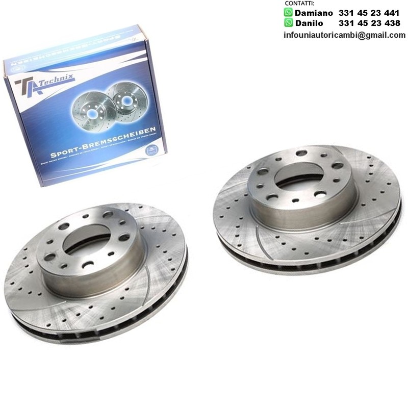 2X Dischi Sportivi Anteriori Citroën Jumper Bus / Box / Fiat Ducato Bus / Box / Peugeot Boxer Bus / Box