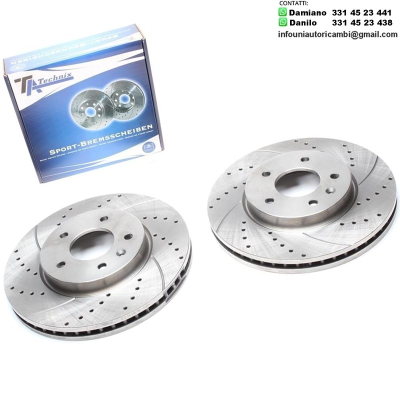 2X Dischi Sportivi Anteriori Opel Antara