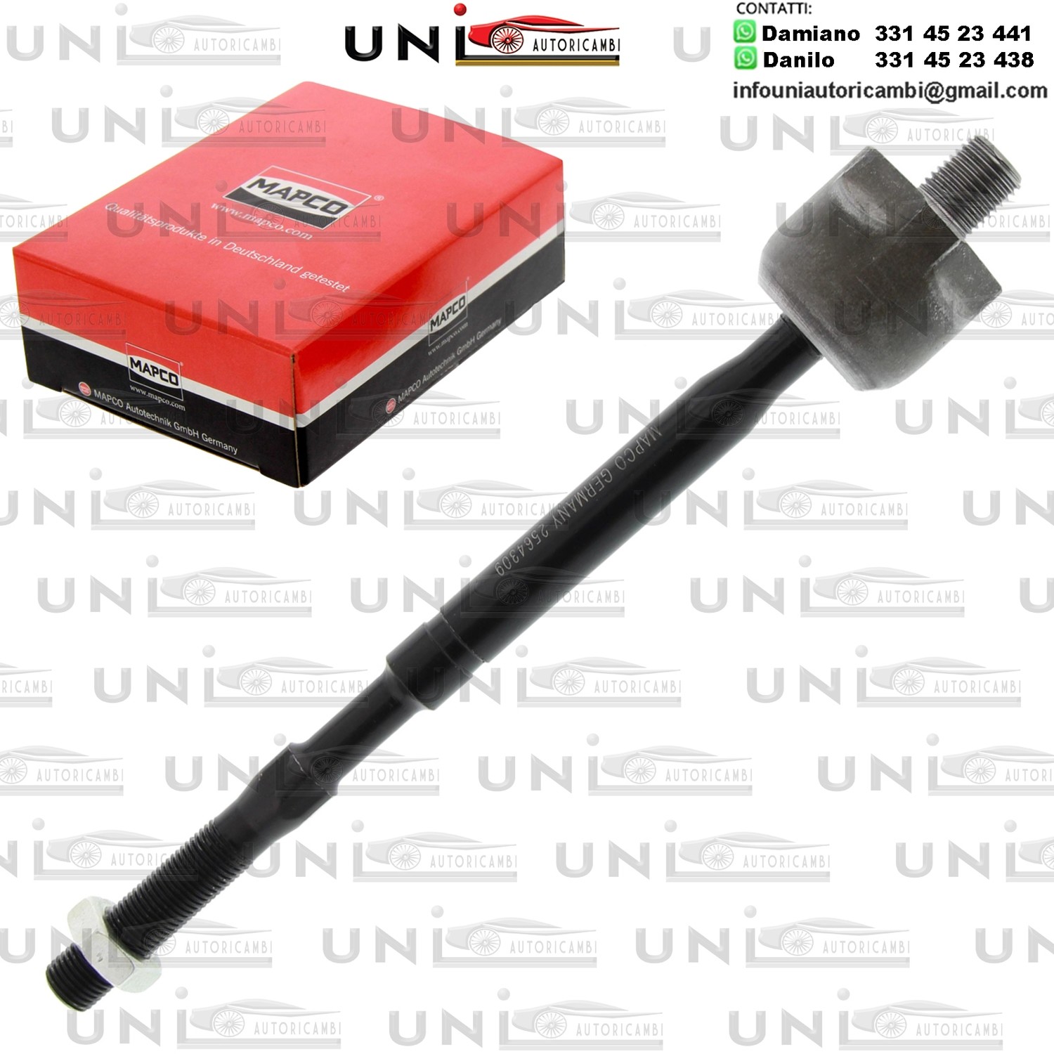 Giunto assiale, Asta trasversale Assale anteriore bilaterale Rinforzato CITROEN C1 / PEUGEOT 107 / TOYOTA AYGO 1.0/1.4D 06.05-