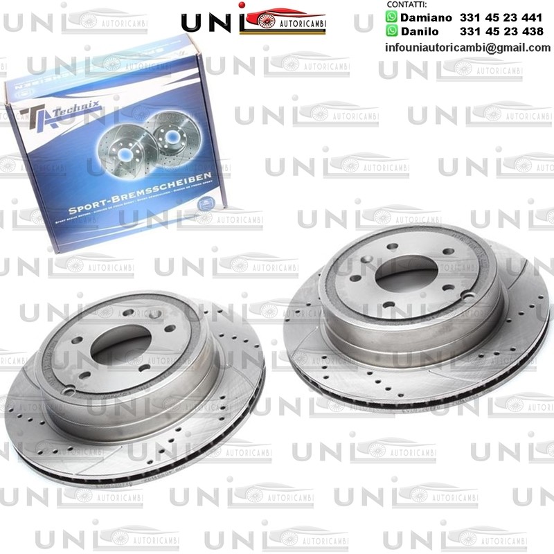 2X Dischi Sportivi Posteriori Opel Antara