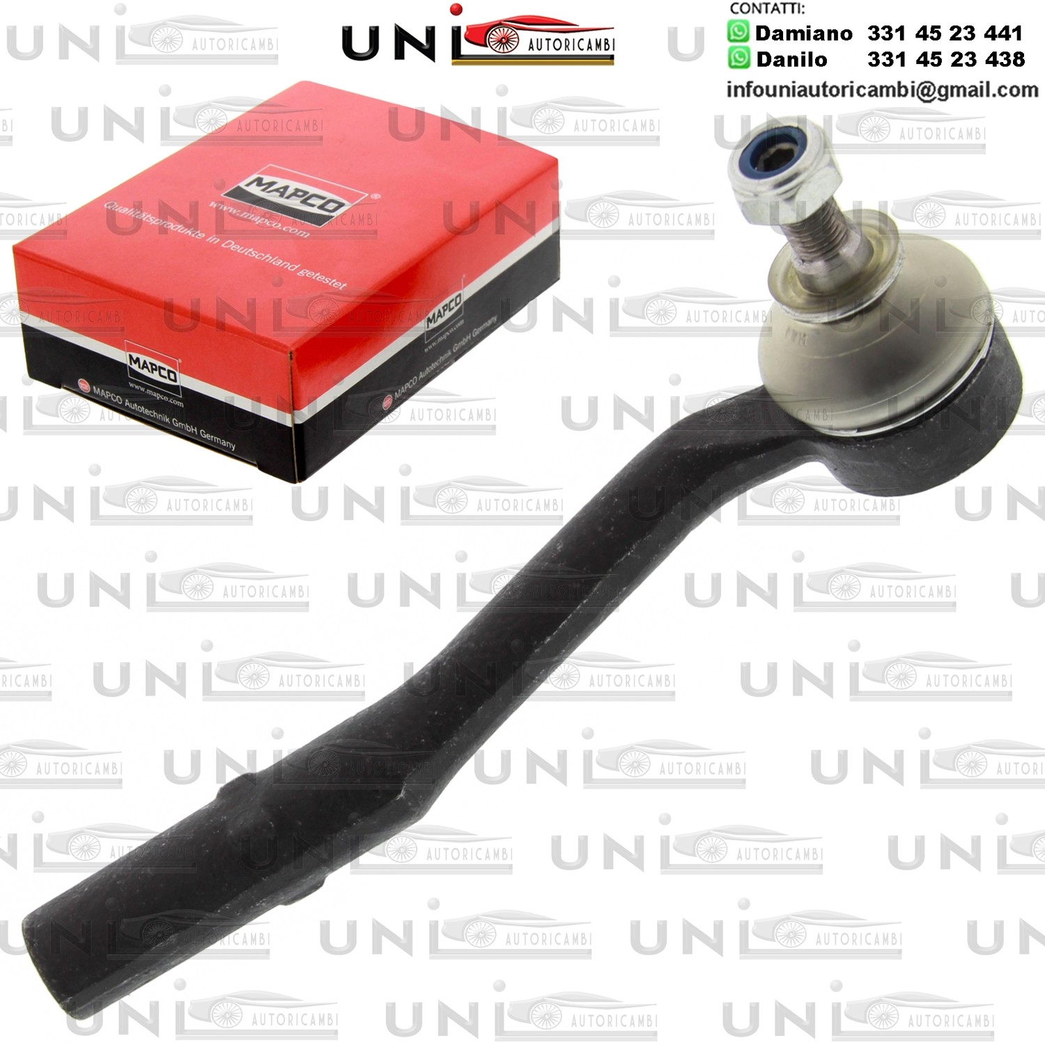 Testa barra d`accoppiamento Assale anteriore Destra Rinforzata CITROEN C3, DS3 1.1/1.4/1.6 11.09-