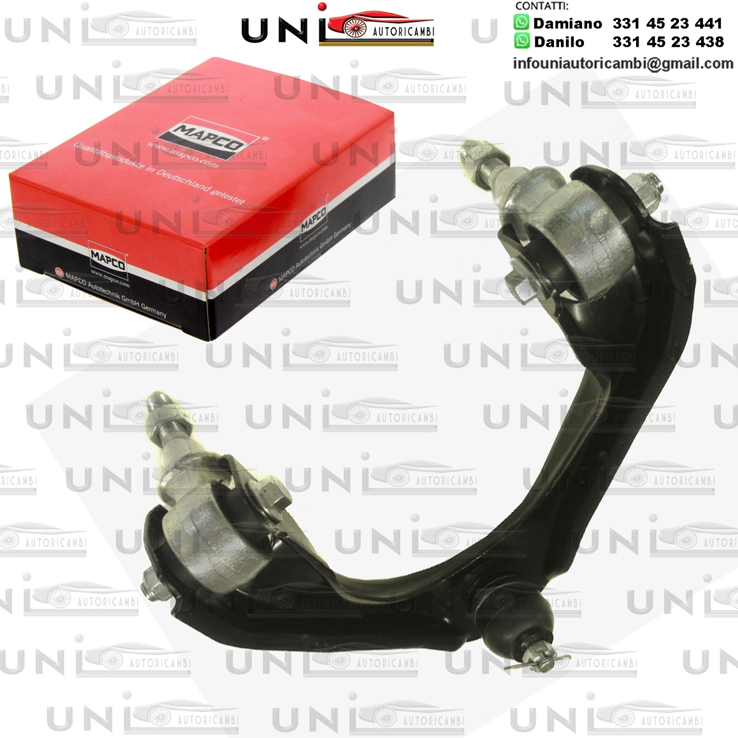 Braccio oscillante anteriore Sinistro Rinforzato HONDA ACCORD IV / ROVER 600