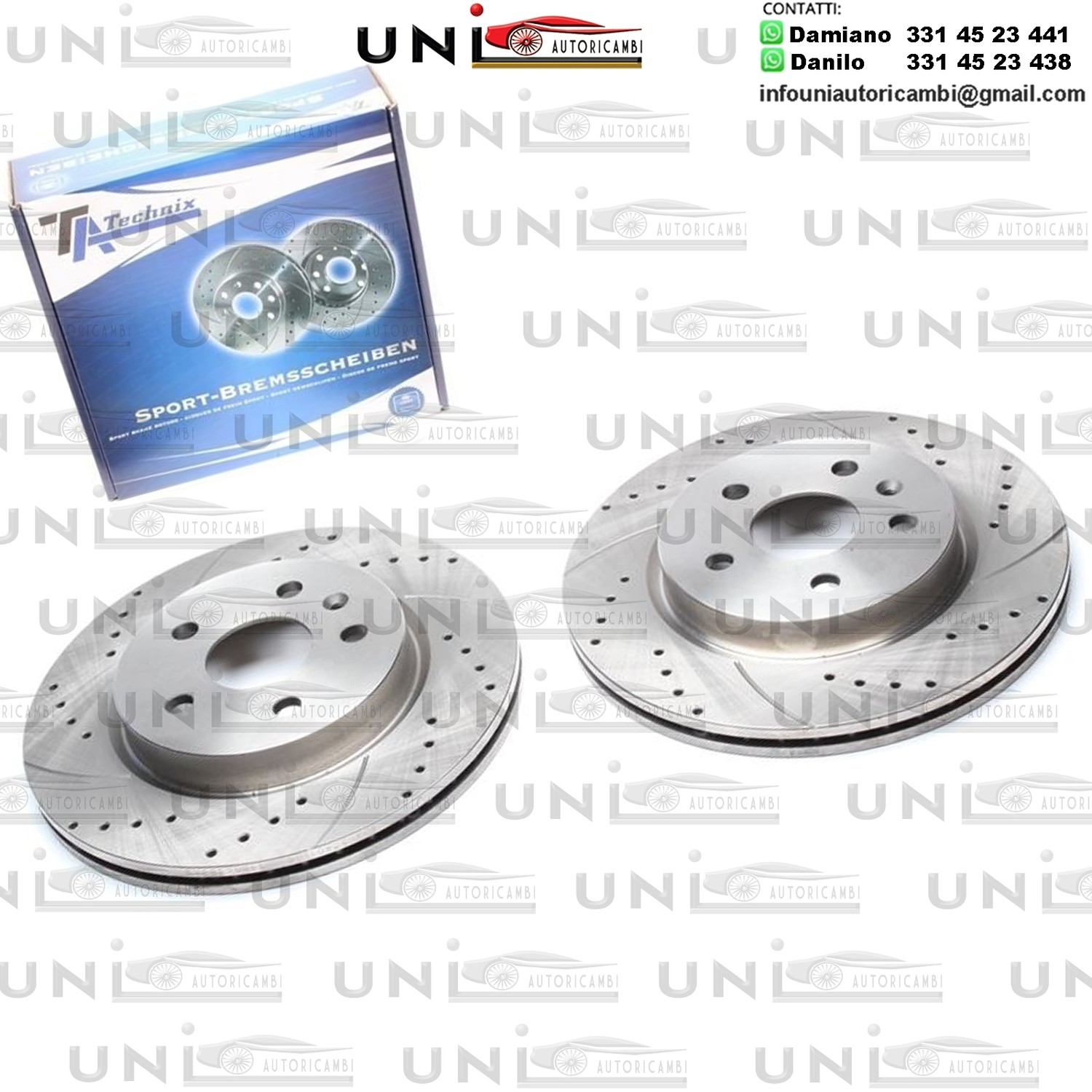 2X Dischi Sportivi Posteriori Opel Insignia / Sports Tourer / Saloon / notchback / Saab 9-5