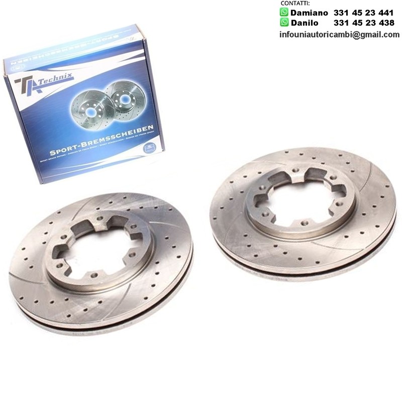 2X Dischi Sportivi Anteriori Ford Maverick / Nissan Pick Up / Teranno I / II