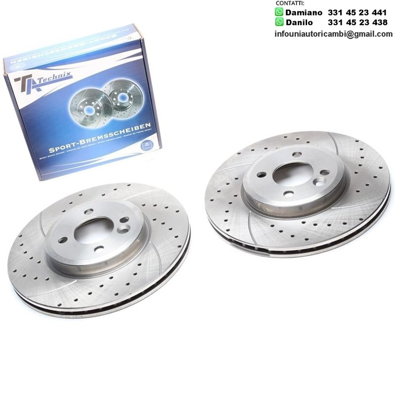 2X Dischi Sportivi Anteriori Mini One / Cooper / Works / Cabriolet Cooper / Cooper S / One