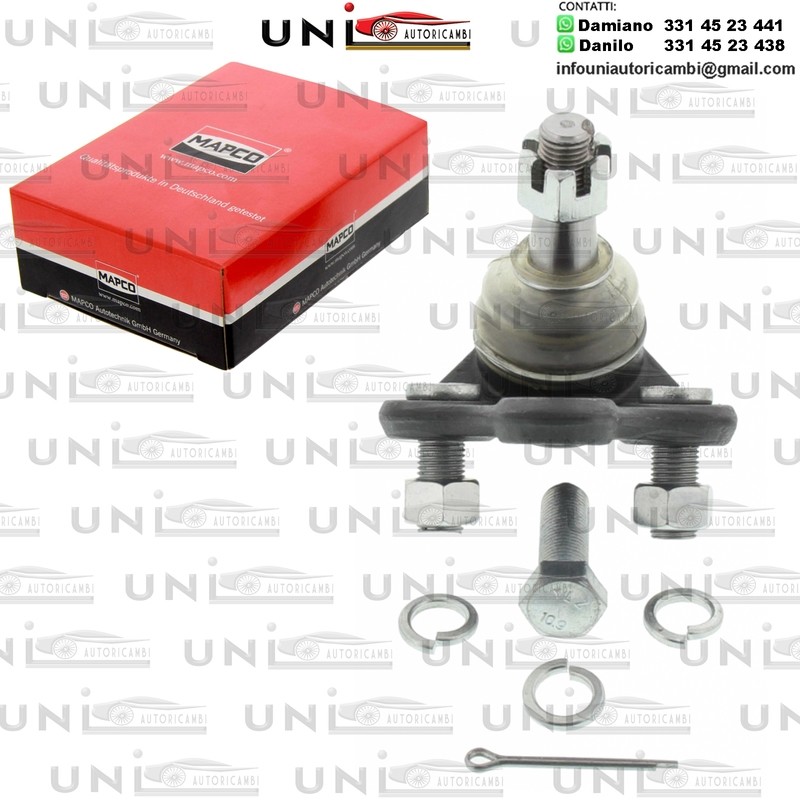 Giunto di supporto / guida Assale anteriore bilaterale Rinforzato TOYOTA CELICA, COROLLA, VERSO, PRIUS, RAV 4 II 1.3-2.0D 05.92-