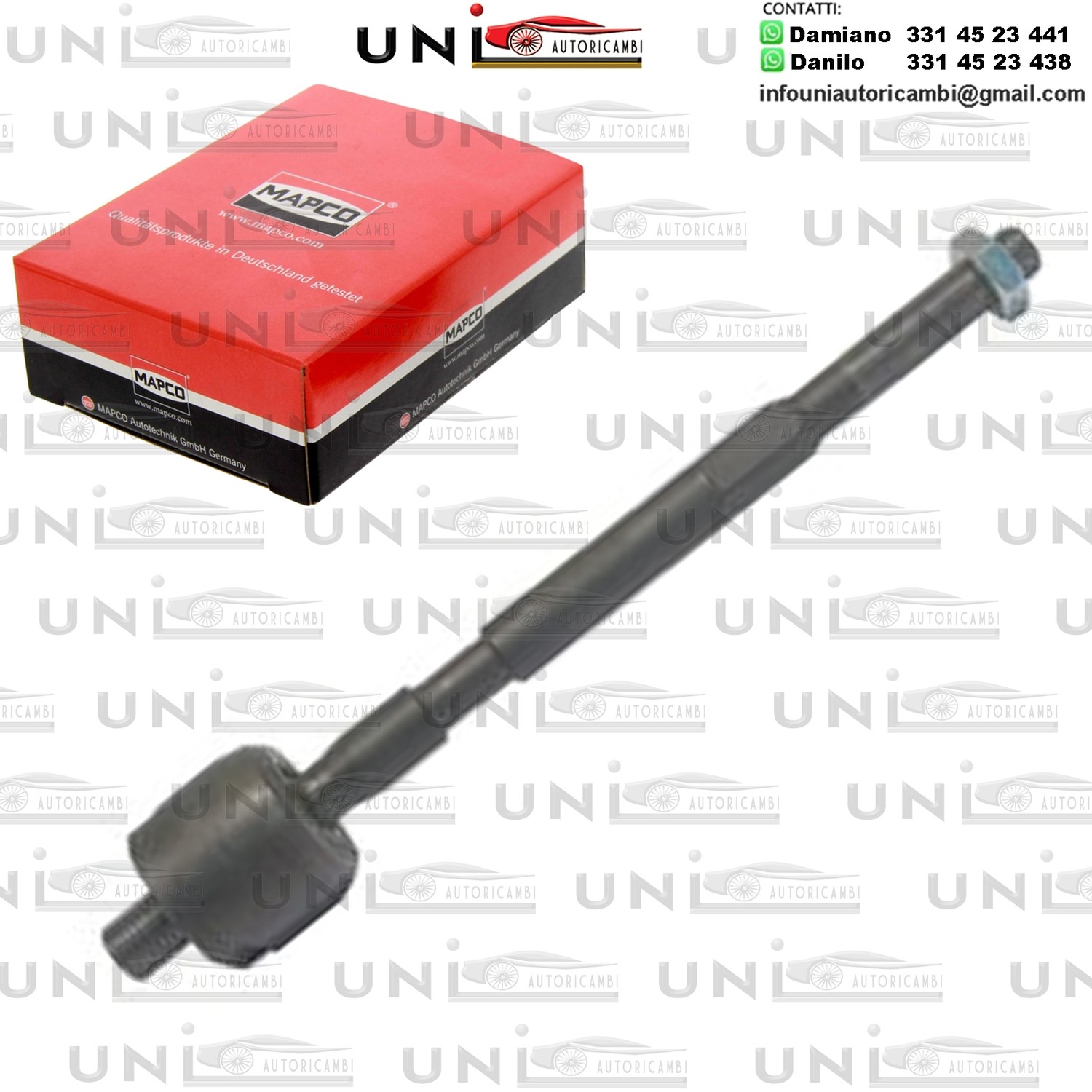 Giunto assiale, Asta trasversale Assale anteriore bilaterale Rinforzato SUBARU JUSTY I 1.2 10.86-04.96