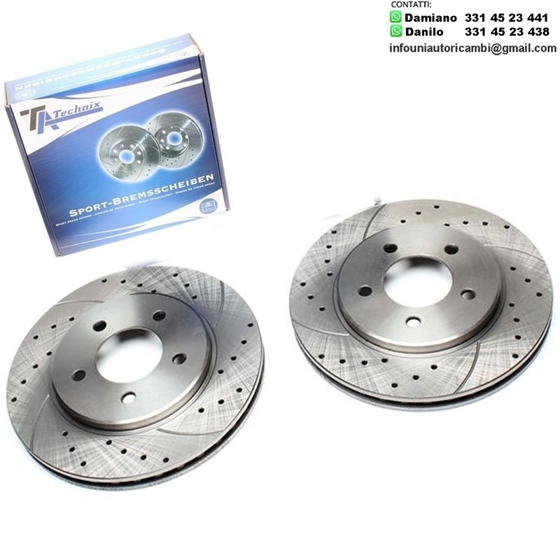 2X Dischi Sportivi Anteriori Chrysler Voyager III