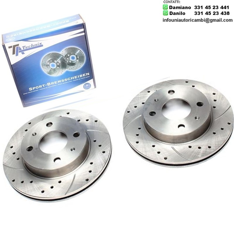 2X Dischi Sportivi Anteriori Nissan Almera I / Almera I Hatchback