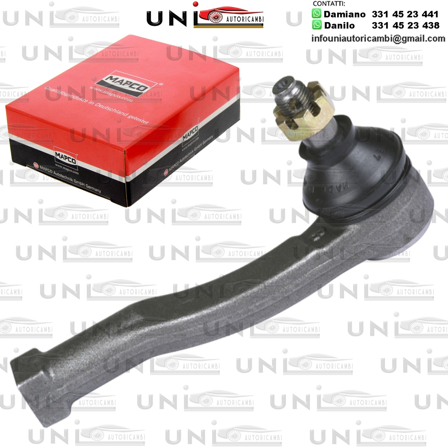 Testa barra d`accoppiamento Assale anteriore Destra Rinforzata SUBARU Legacy, Impreza 93 -