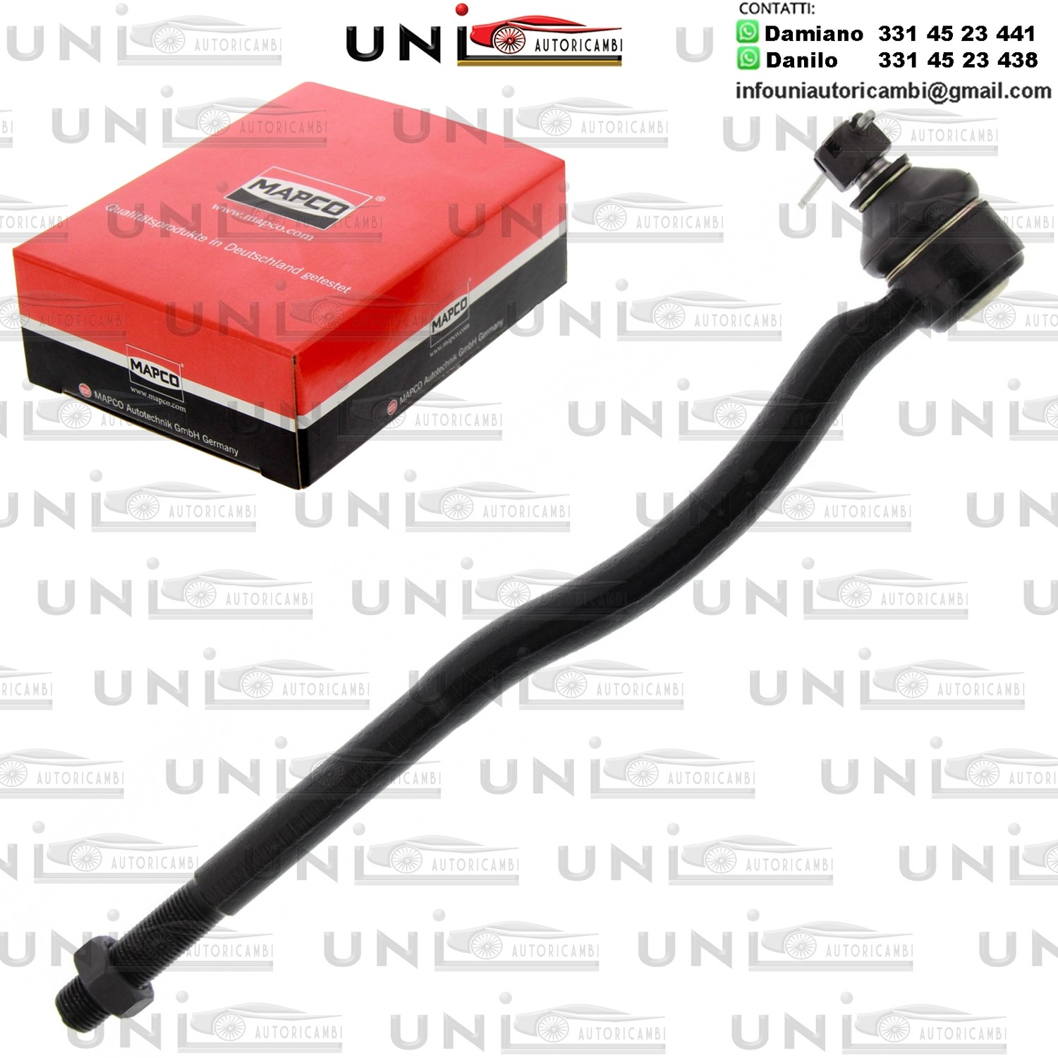 Testa barra d`accoppiamento Assale anteriore bilaterale Rinforzata SUZUKI VITARA 1.6-2.0D 07.88-03.99