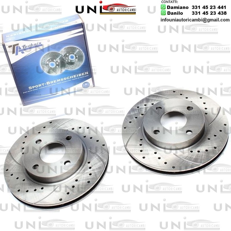 2X Dischi Sportivi Anteriori Ford Cougar / Mondeo I / Mondeo I Kombi / Mondeo II / Mondeo II Kombi / Scorpio II