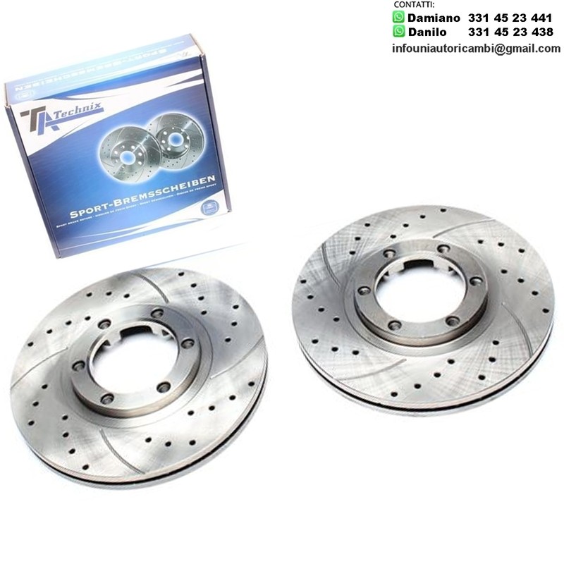2X Dischi Sportivi Anteriori Isuzu Trooper / Trooper Soft Top / Opel Campo / Opel Frontera A Sport / Fontera A