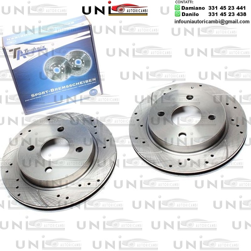 2X Dischi Sportivi Posteriori Ford Cougar / Mondeo I / Mondeo I Saloon / Mondeo II / Mondeo II Saloon / Scorpio II Kombi