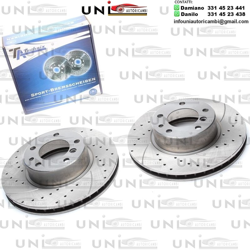 2X Dischi Sportivi Anteriori BMW Serie 5 / Serie 7