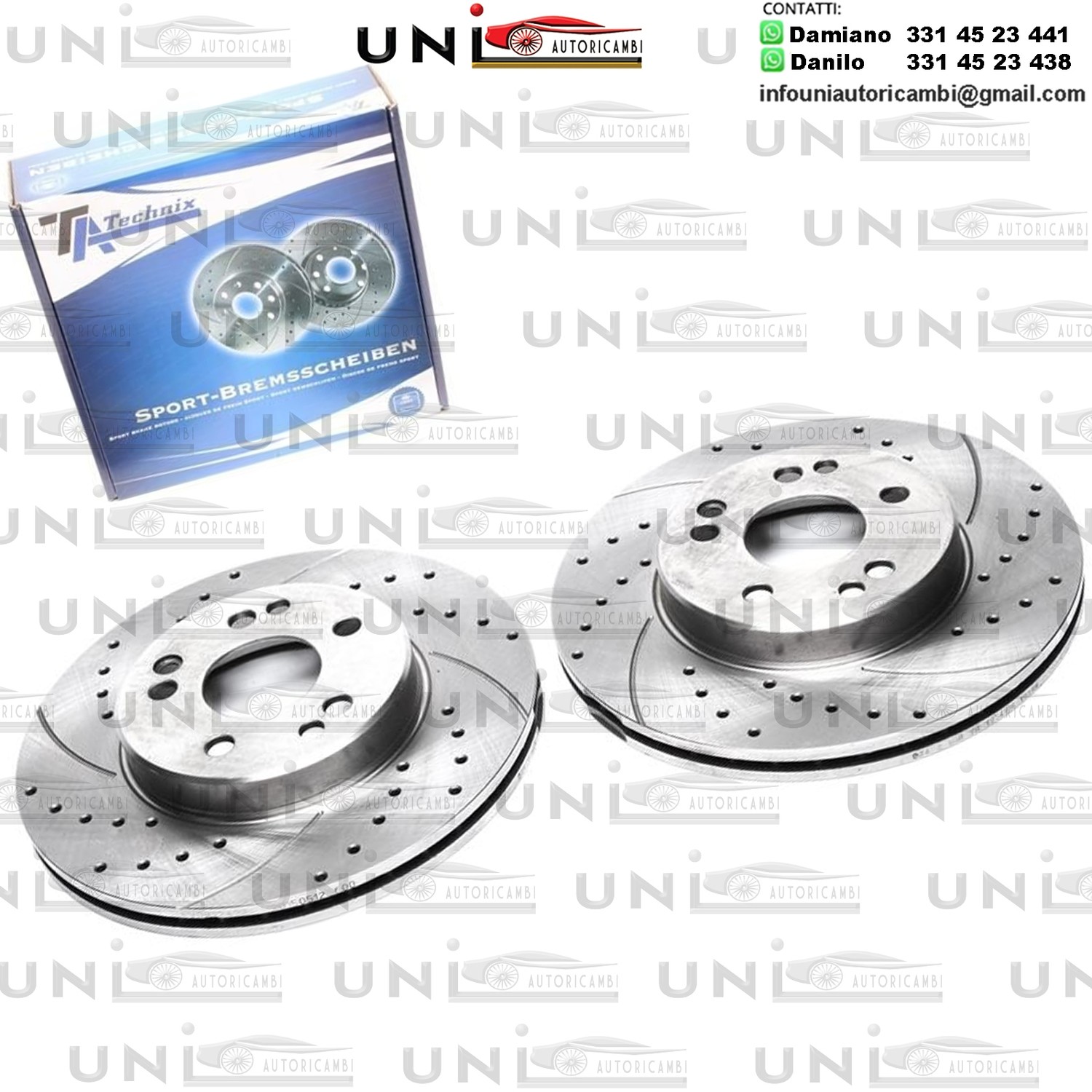 2X Dischi Sportivi Anteriori Mercedes-Benz Cabriolet / Coupe / Classe E / Cabriolet / Coupe / SW