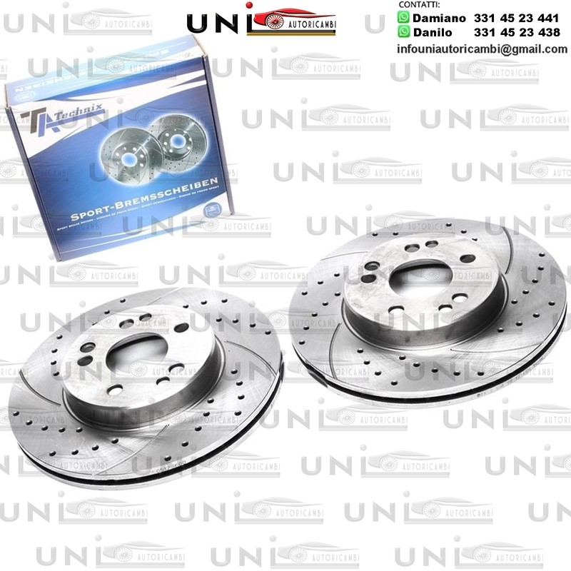 2X Dischi Sportivi Anteriori Mercedes-Benz Cabriolet / Coupe / Classe E / Cabriolet / Coupe / SW