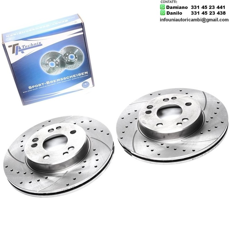 2X Dischi Sportivi Anteriori Mercedes-Benz Cabriolet / Coupe / Classe E / Cabriolet / Coupe / SW