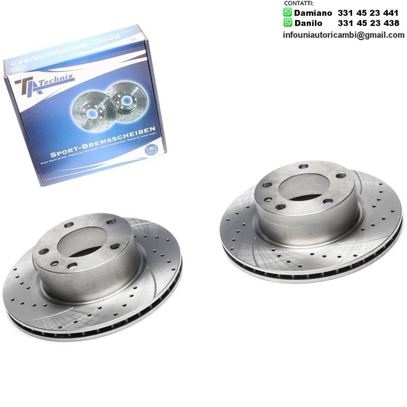 2X Dischi Sportivi Anteriori Alpina B6 / BMW Serie 5