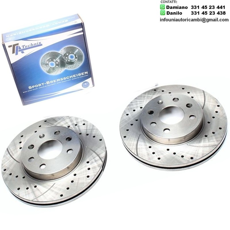 2X Dischi Sportivi Anteriori Daewoo Nubira / Nubira Saloon / Nubira Wagon