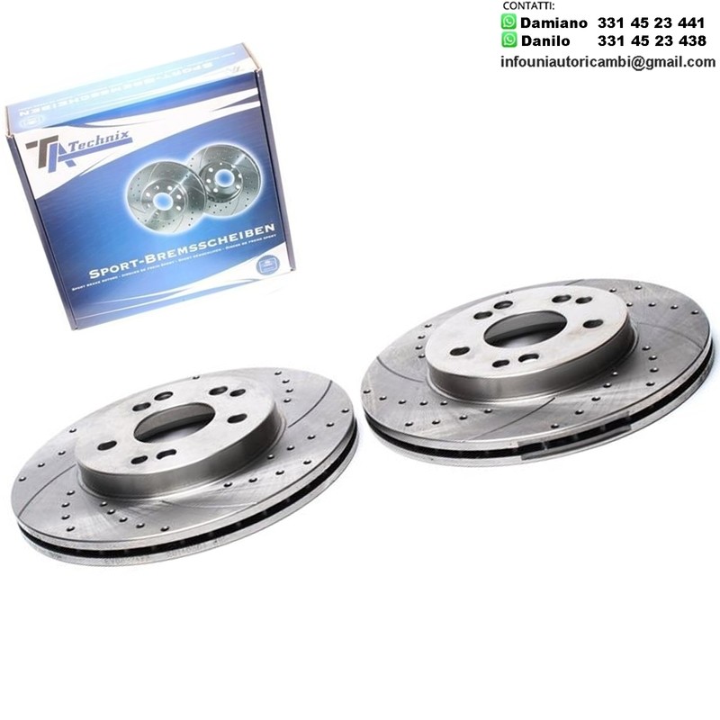 2X Dischi Sportivi Anteriori Mercedes-Benz 190 / E-Class / SL / Saloon