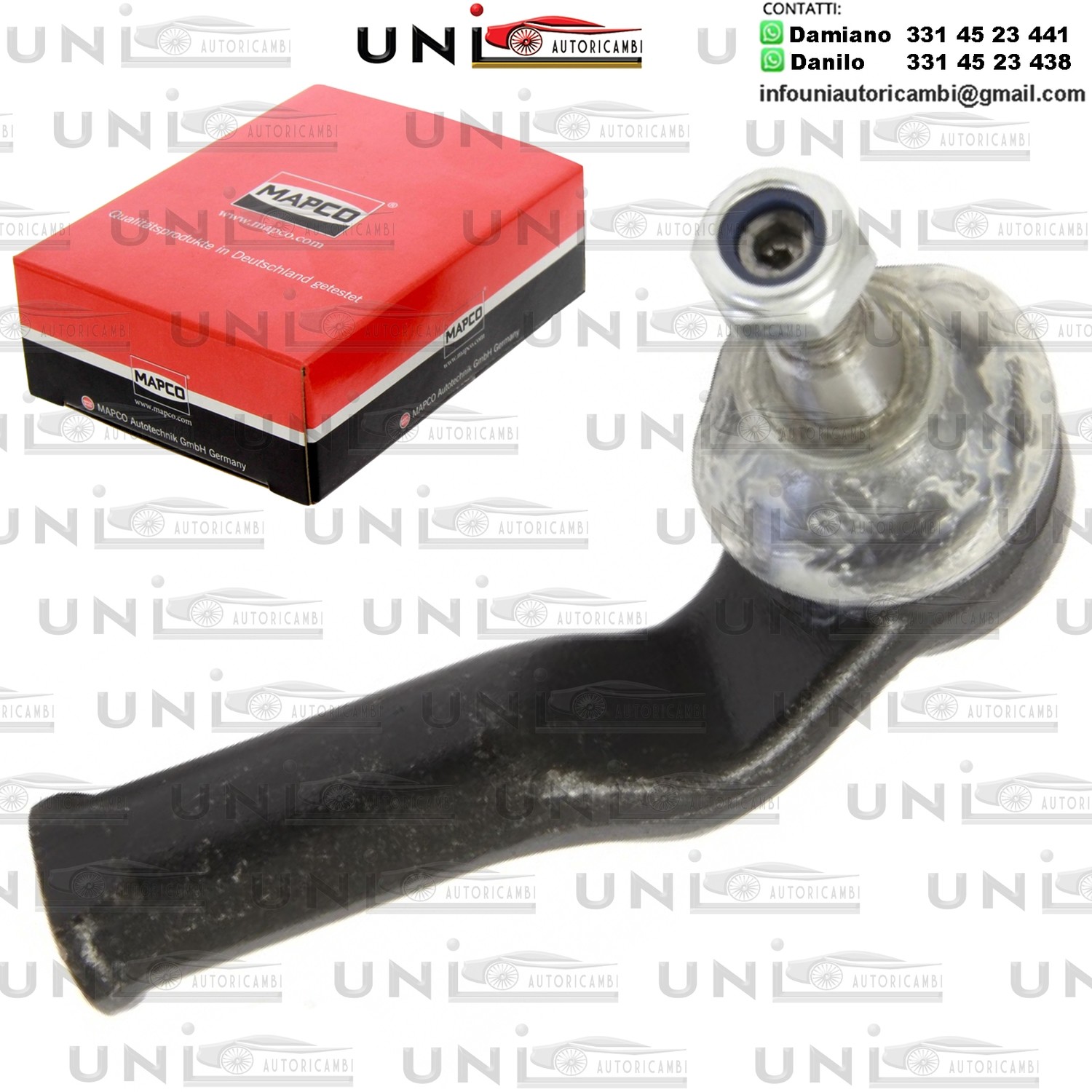 Testa Barra d`accoppiamento Assale Anteriore Sinistra Rinforzata FORD Focus C-MAX, Focus II / VOLVO S40 II, V50, C30, C70 06 -