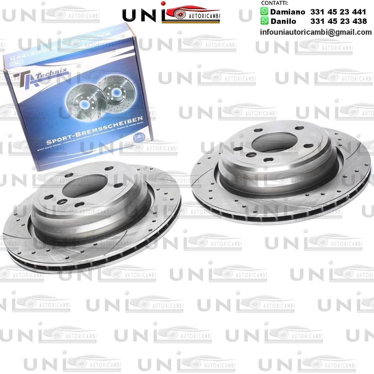 2X Dischi Sportivi Posteriori Alpina B10 / Series 5 / Series 5 Touring